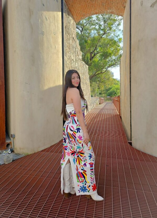 Vestido blanco talla Mediana - Imagen 3