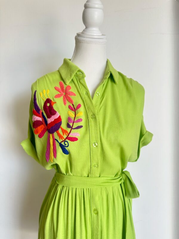 Vestido de Lino Talla Chica - Imagen 2