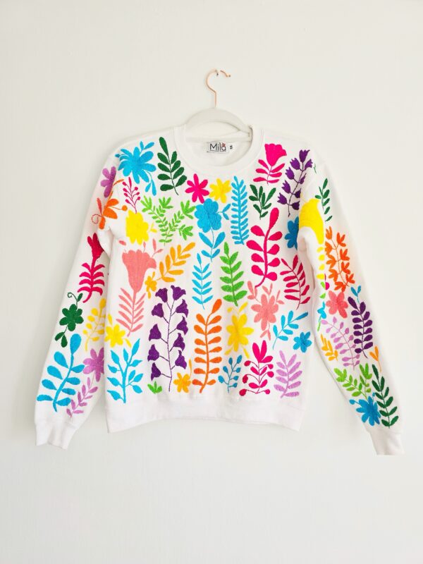 Sudadera blanca Mujer talla Chica