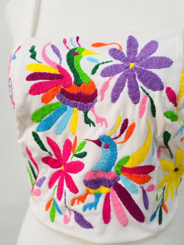 Top Blanco talla Grande - Imagen 3
