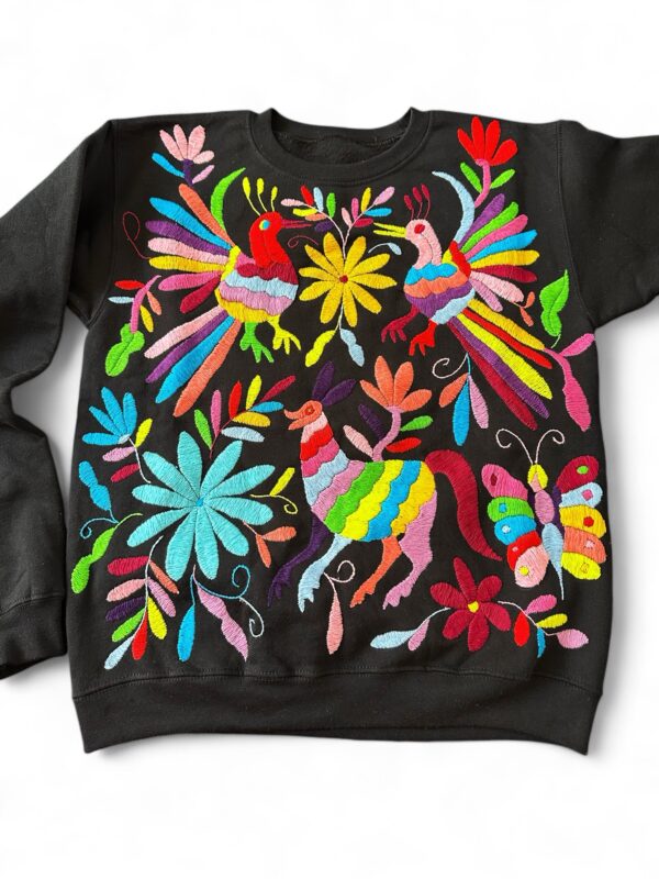 Sudadera negra Mujer Talla Chica