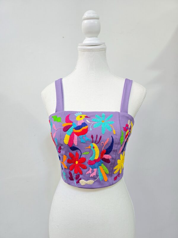 Top Morado talla Chica