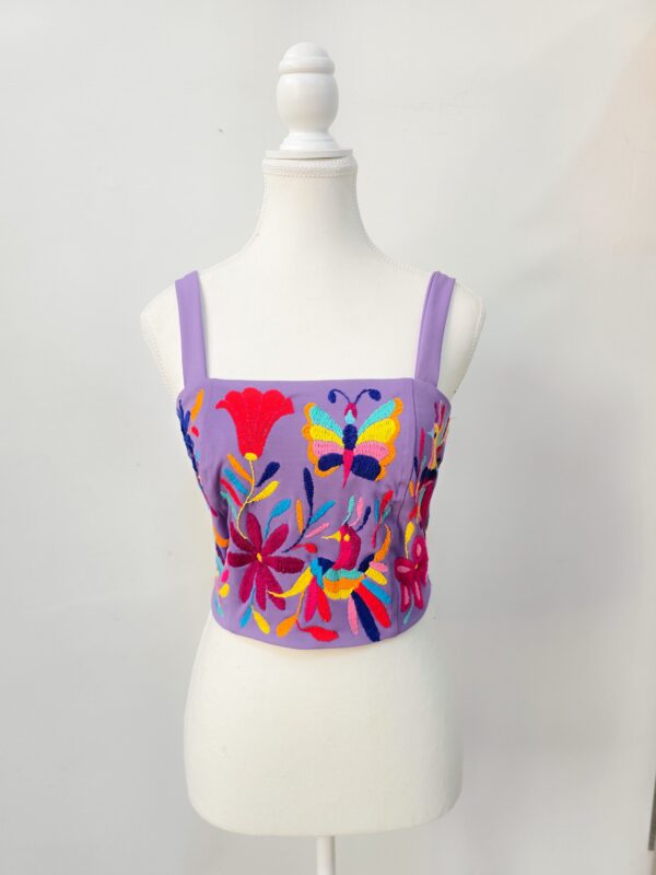 Top Morado Talla Grande