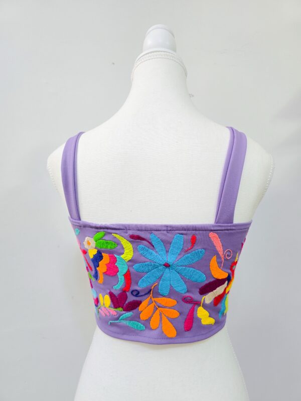 Top Morado talla Chica - Imagen 3