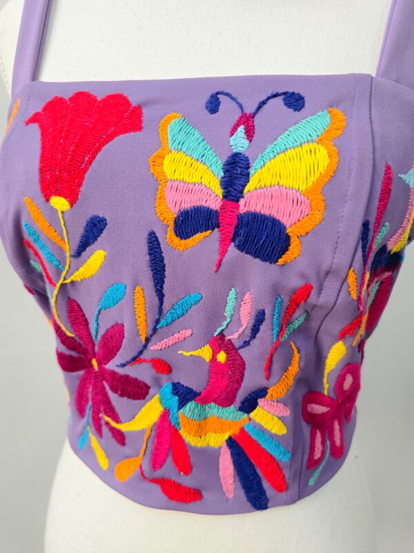 Top Morado Talla Grande - Imagen 2