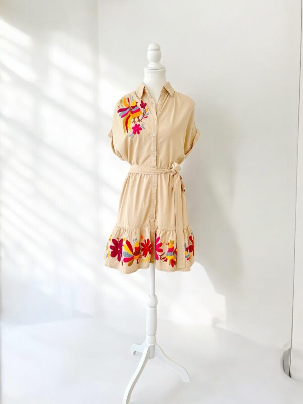 Vestido de Lino talla Mediana - Imagen 3