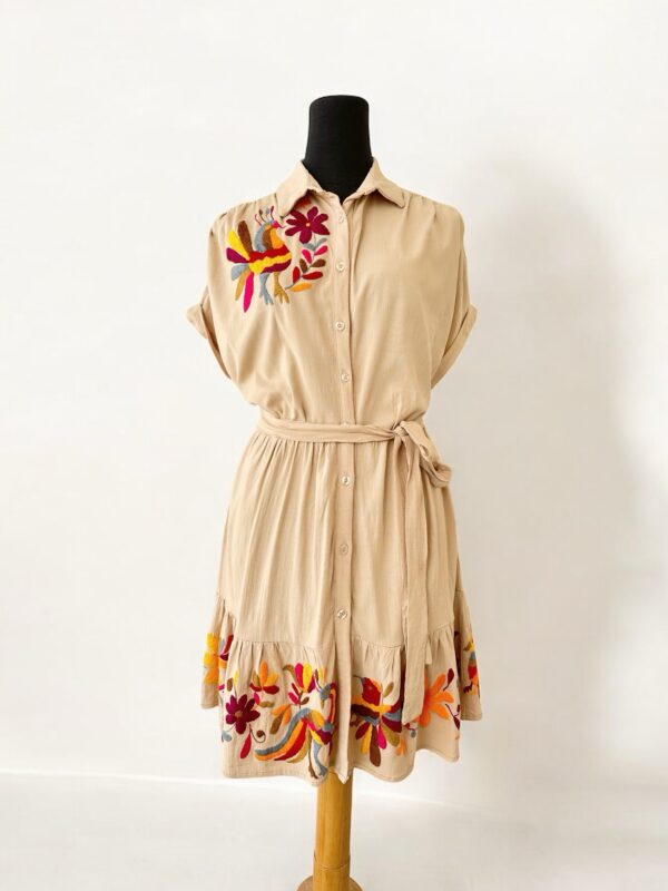Vestido de Lino talla Grande