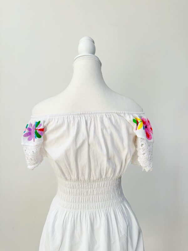 Vestido Blanco Unitalla - Imagen 3