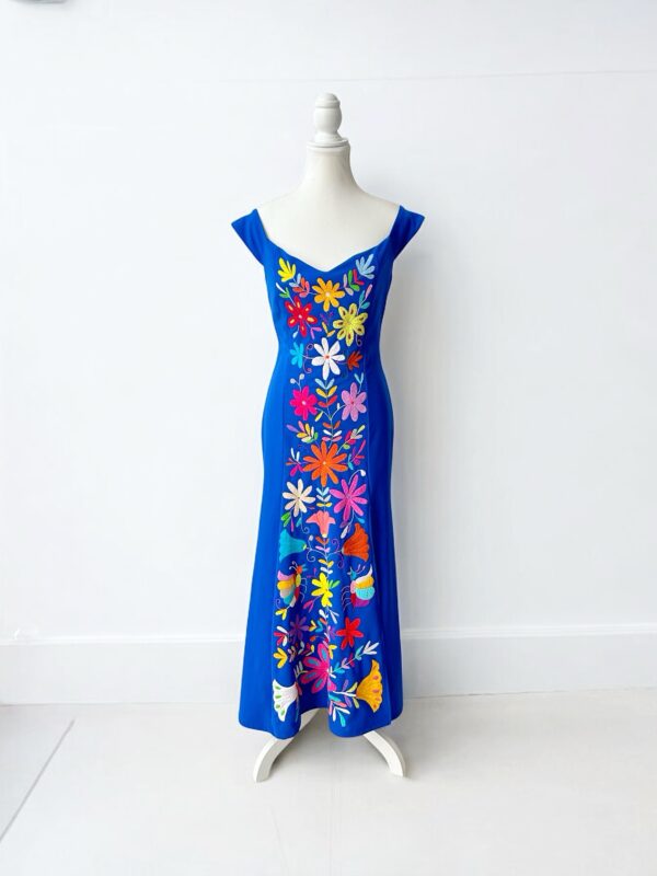 Vestido Catalina Azul Rey talla Chica