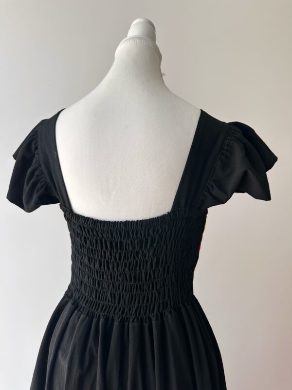 Vestido Campirano Negro talla Chica - Imagen 2