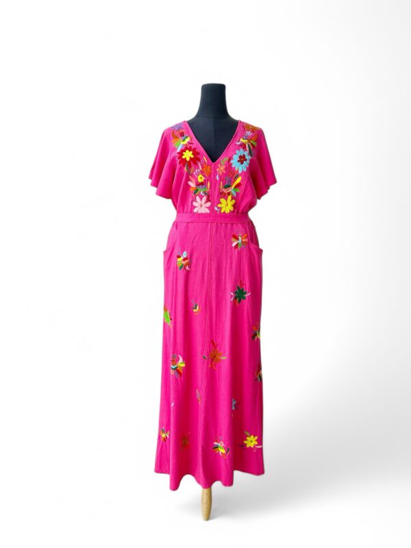 Vestido de Lino Talla Extra Grande