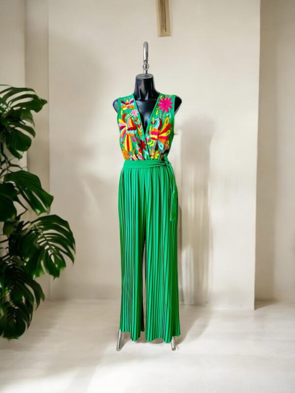 Palazo Color Verde Talla Chica.