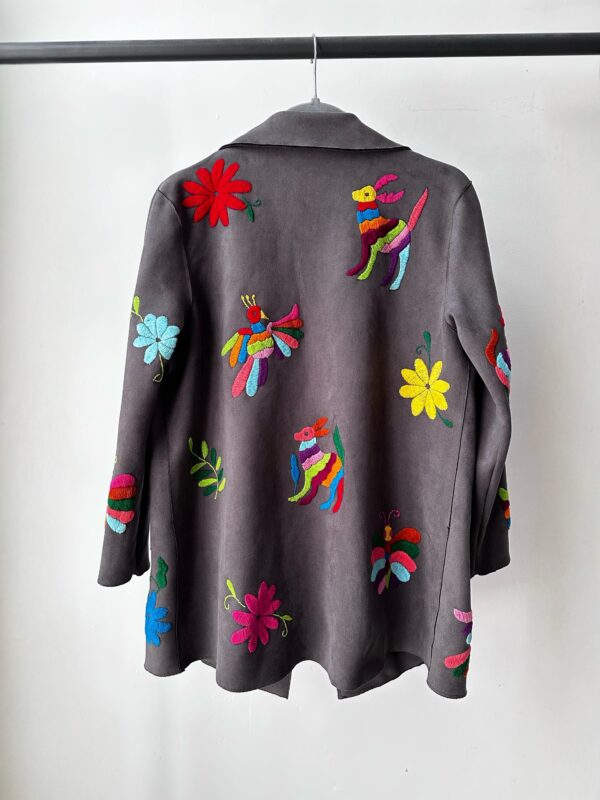 Chaqueta Gris Talla Grande - Imagen 2
