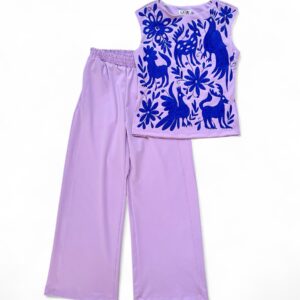 Conjunto color Lila Talla Mediana