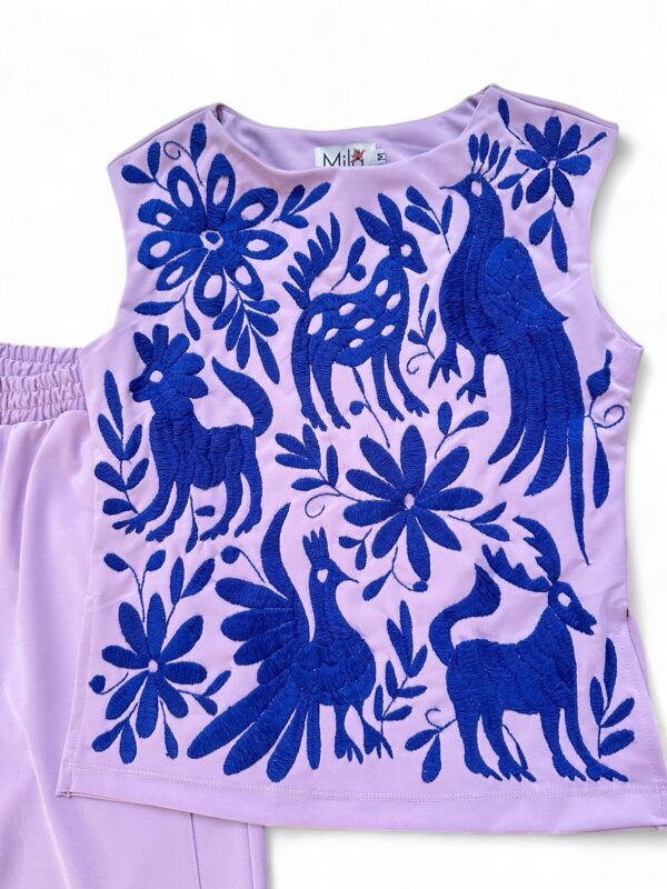 Conjunto color Lila Talla Mediana - Imagen 2