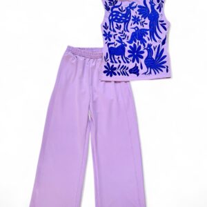 Conjunto Lila Talla Chica