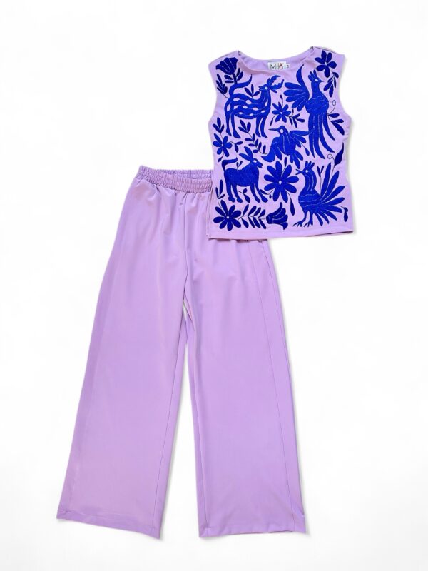 Conjunto Lila Talla Chica