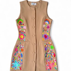 Vestido Beige Talla Mediana