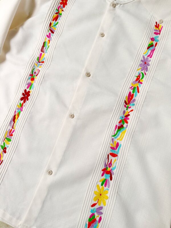 Guayabera Lino Talla Extra Grande - Imagen 2