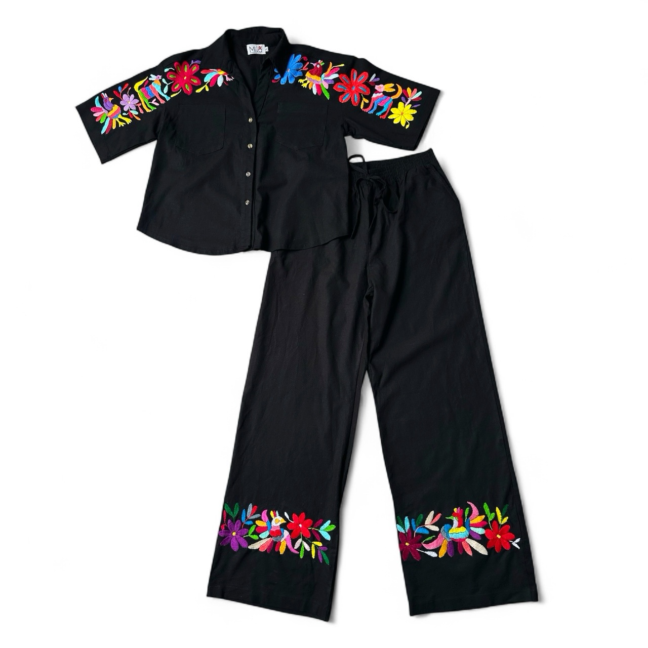 Conjunto de Lino Talla Extra Grande