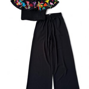 Conjunto negro Talla Mediana