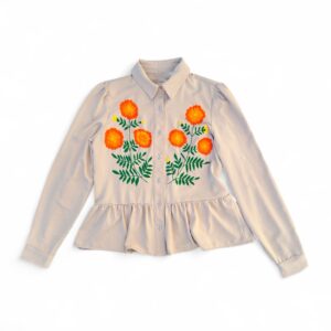 Blusa cempasúchil Talla Chica