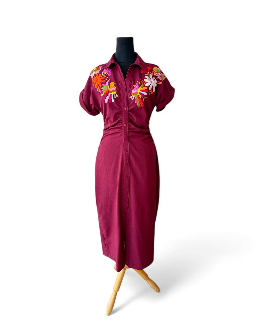 Vestido Tinto Talla Mediana