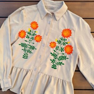 Blusa cempasúchil Talla Mediana