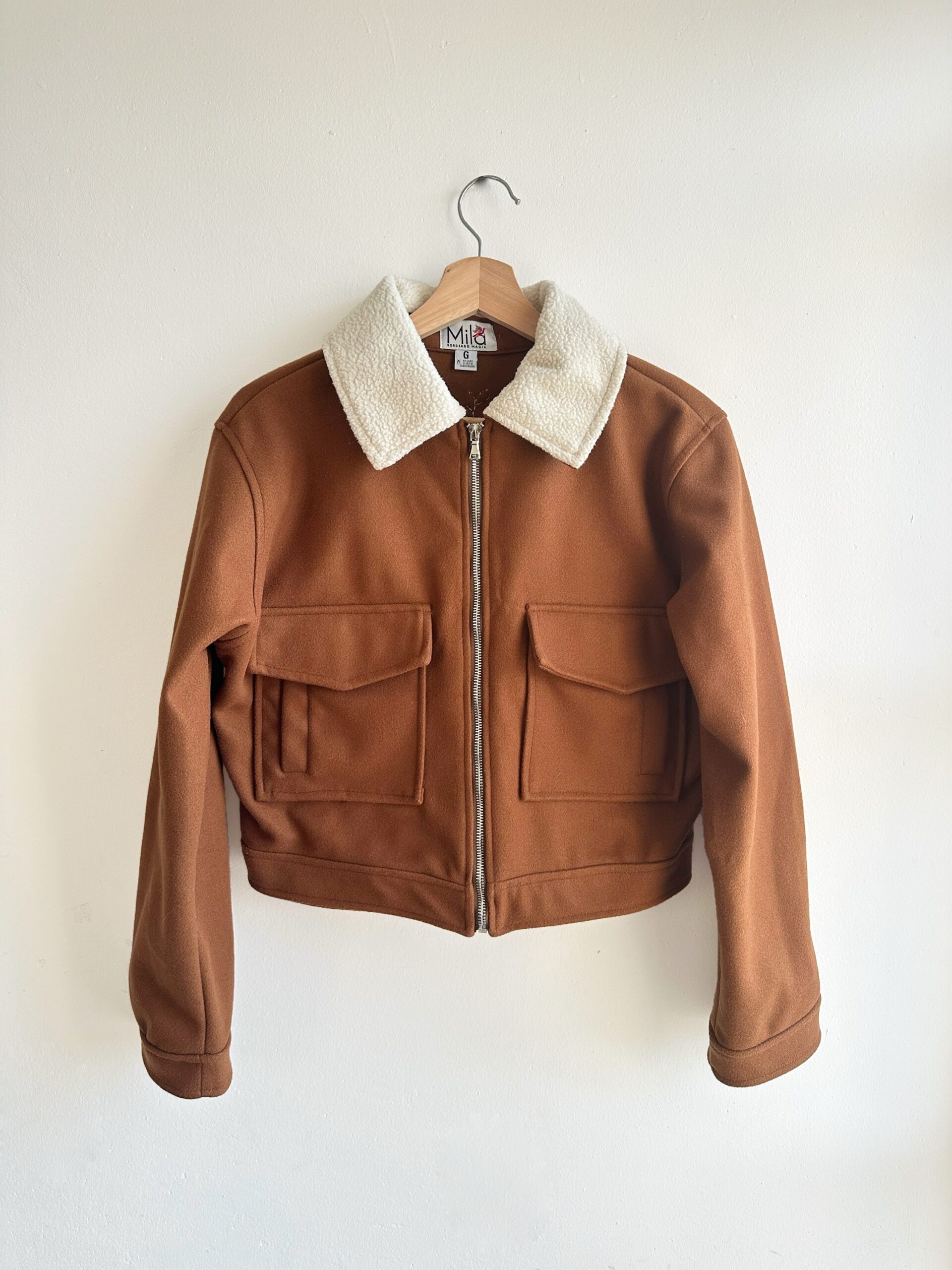 Chamarra De Paño Talla Grande - Imagen 2