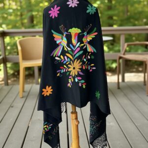 Rebozo Negro Unitalla