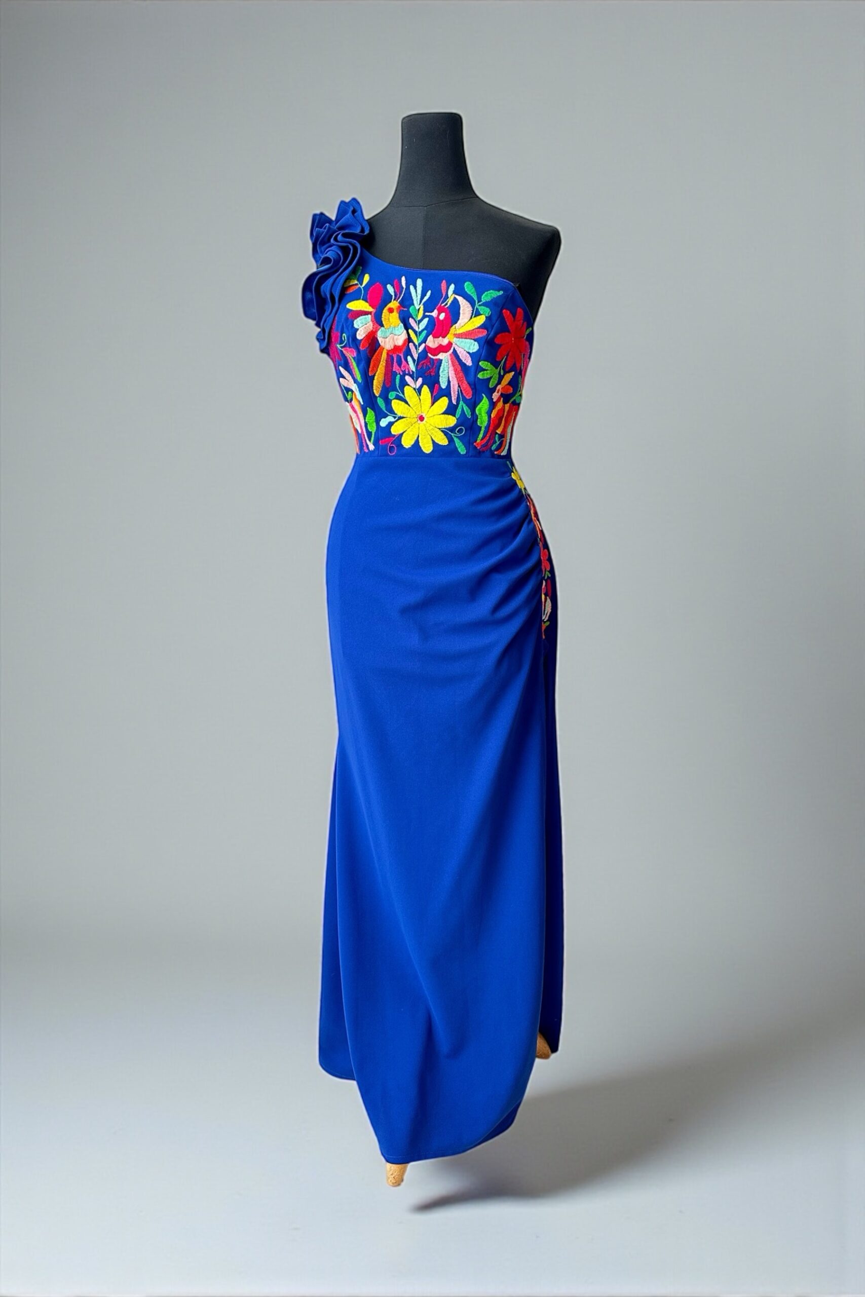 Vestido Azul Rey Talla Mediana - Imagen 3