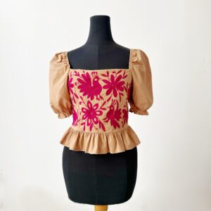 Blusa Campirana Talla Mediana