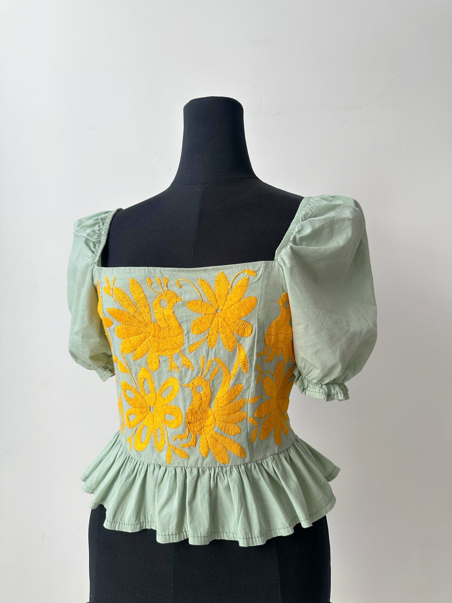 Blusa Campirana Talla Chica - Imagen 2