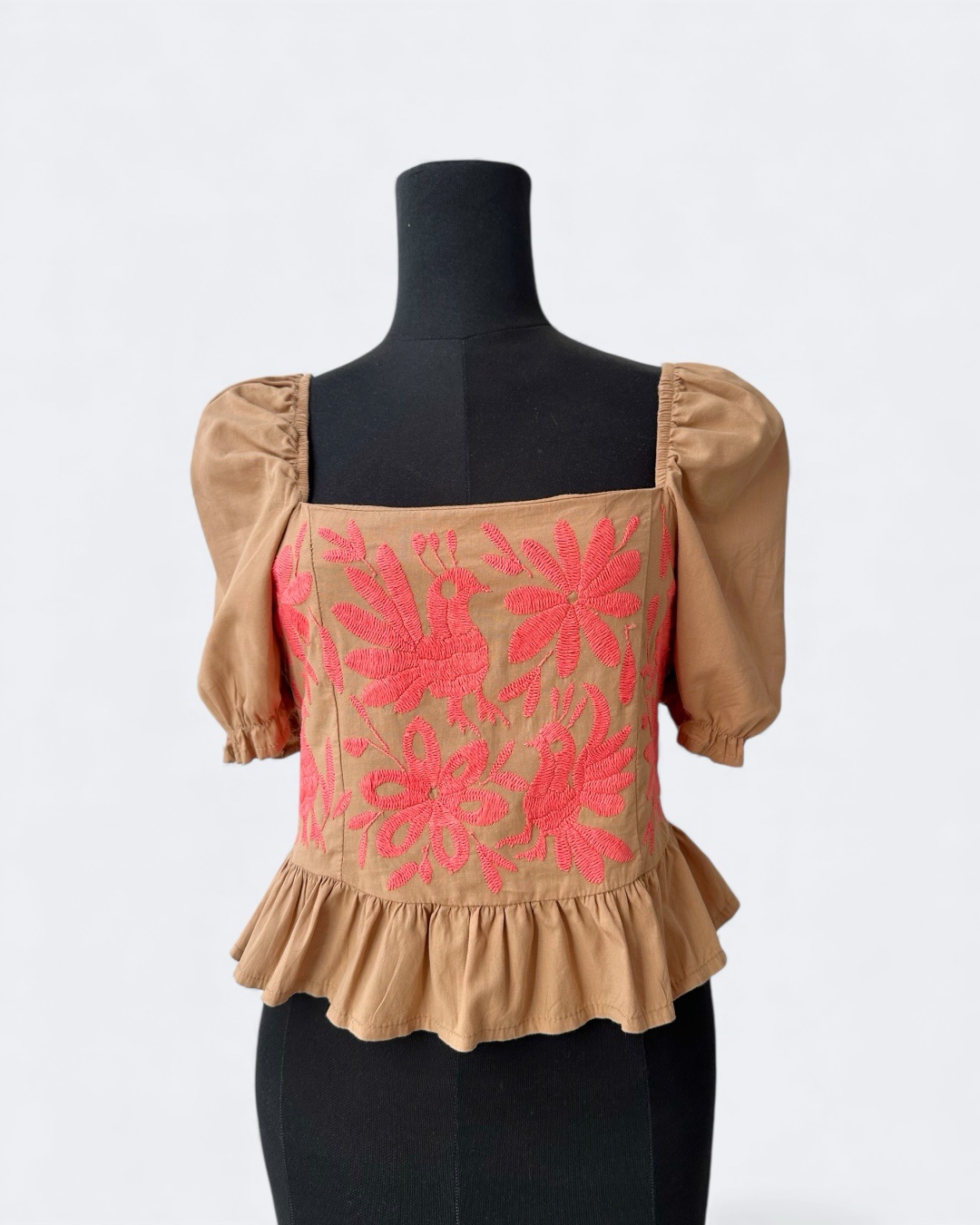 Blusa Campirana Talla Chica - Imagen 2