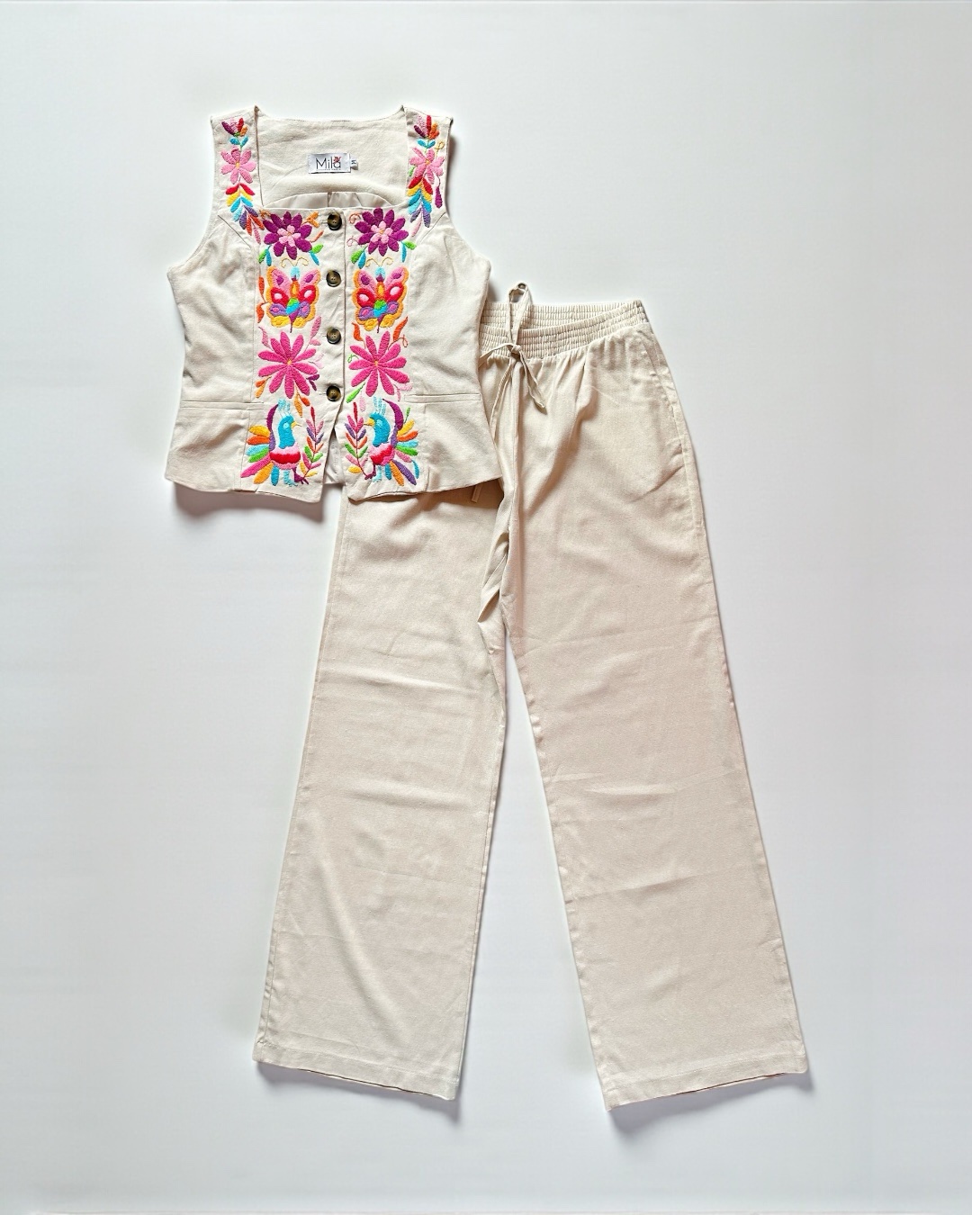 Conjunto de Lino Talla Mediana