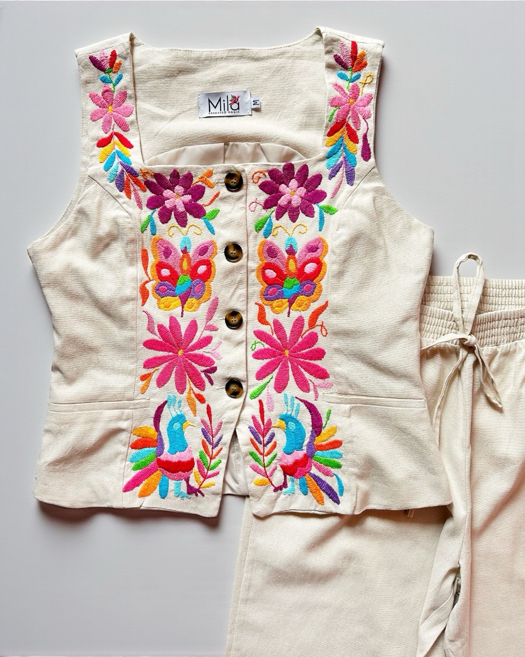 Conjunto de Lino Talla Mediana - Imagen 3