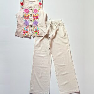 Conjunto de Lino Talla Extra Grande