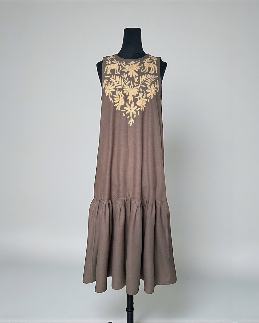 Vestido de Lino Talla Mediana