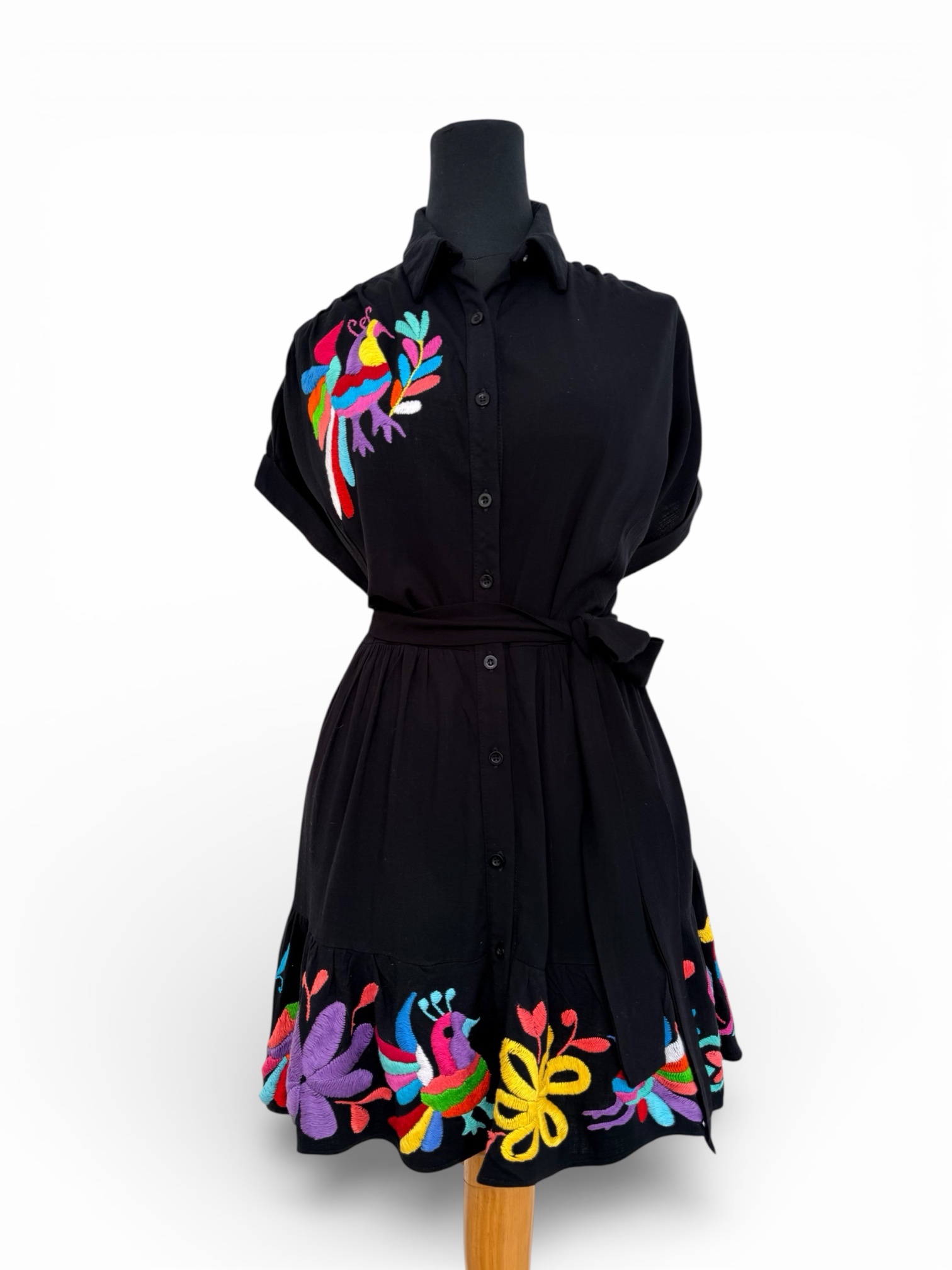 Vestido Camisero Talla Chica - Imagen 2