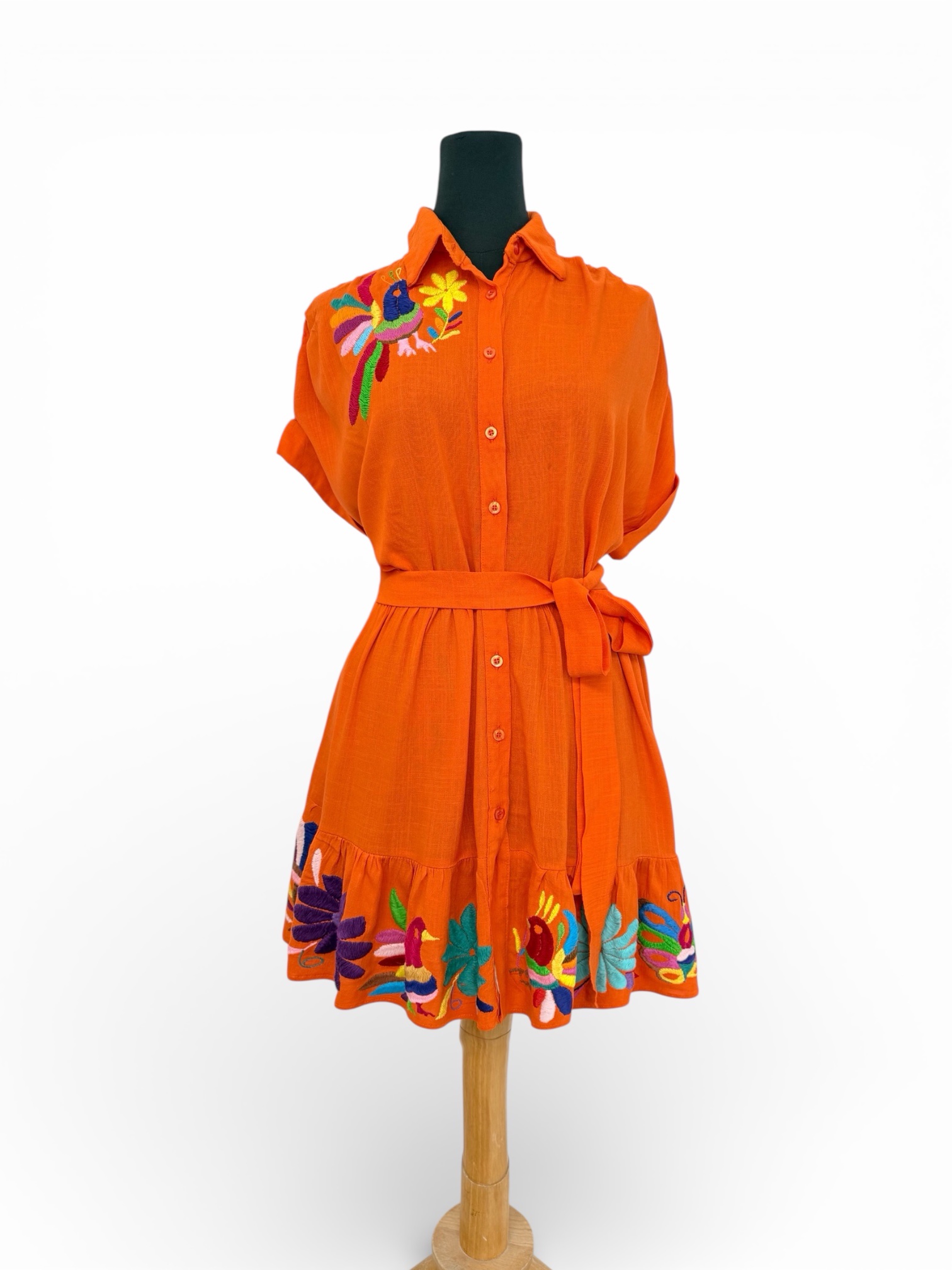 Vestido Camisero Talla Mediana - Imagen 2