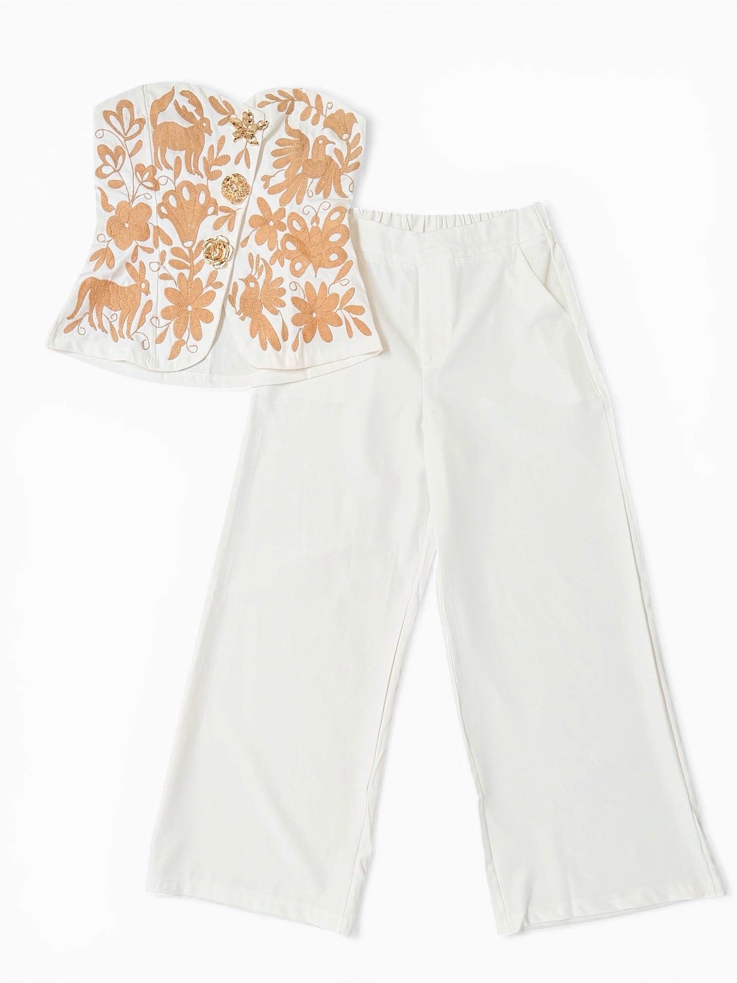 Conjunto Hueso Talla Grande/Extra Grande - Imagen 2