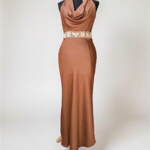 Vestido Satinado Talla Chico