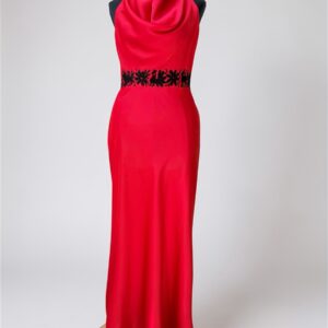 Vestido Satinado Talla Mediana