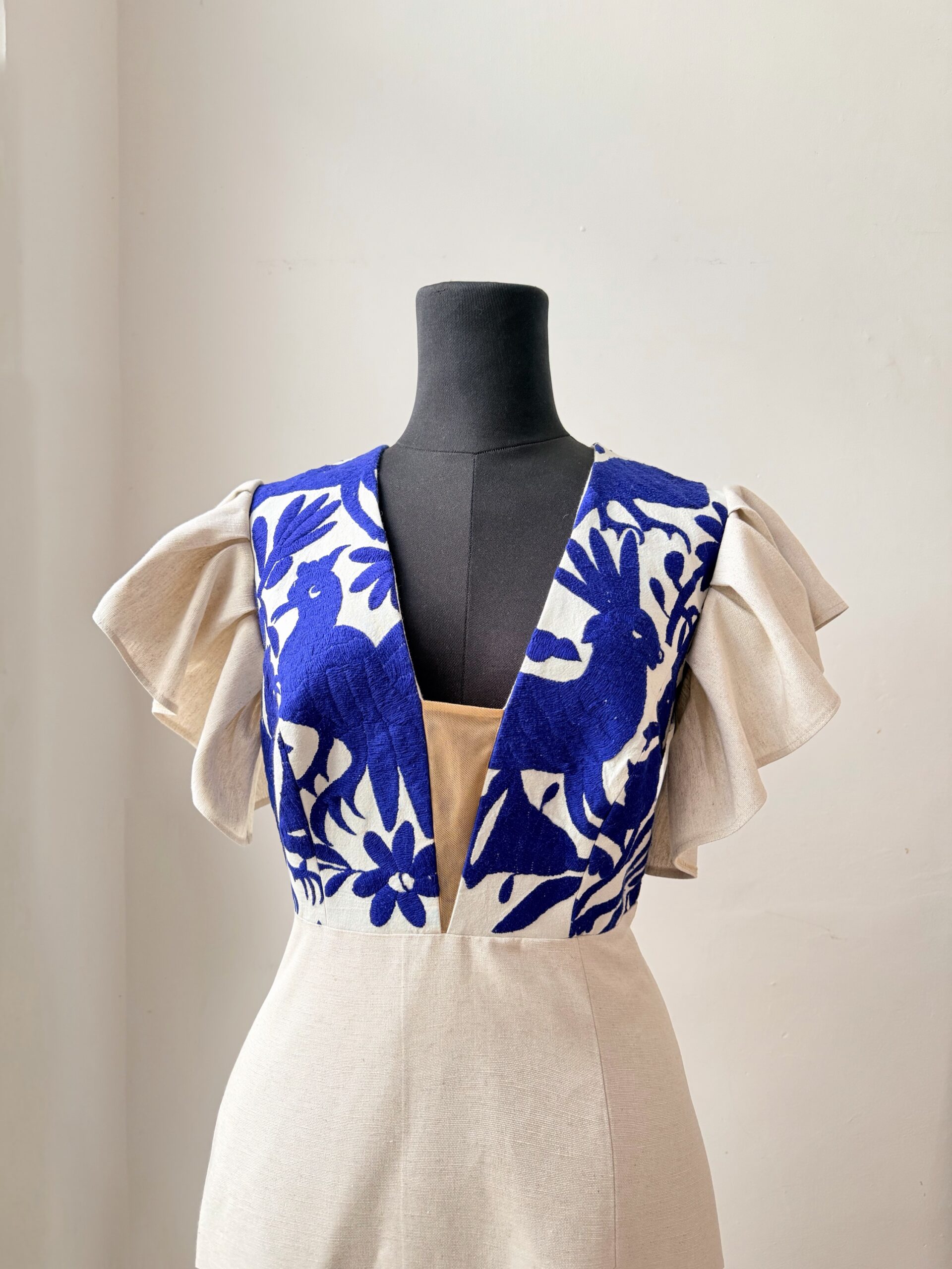 Vestido de lino Talla Grande - Imagen 3