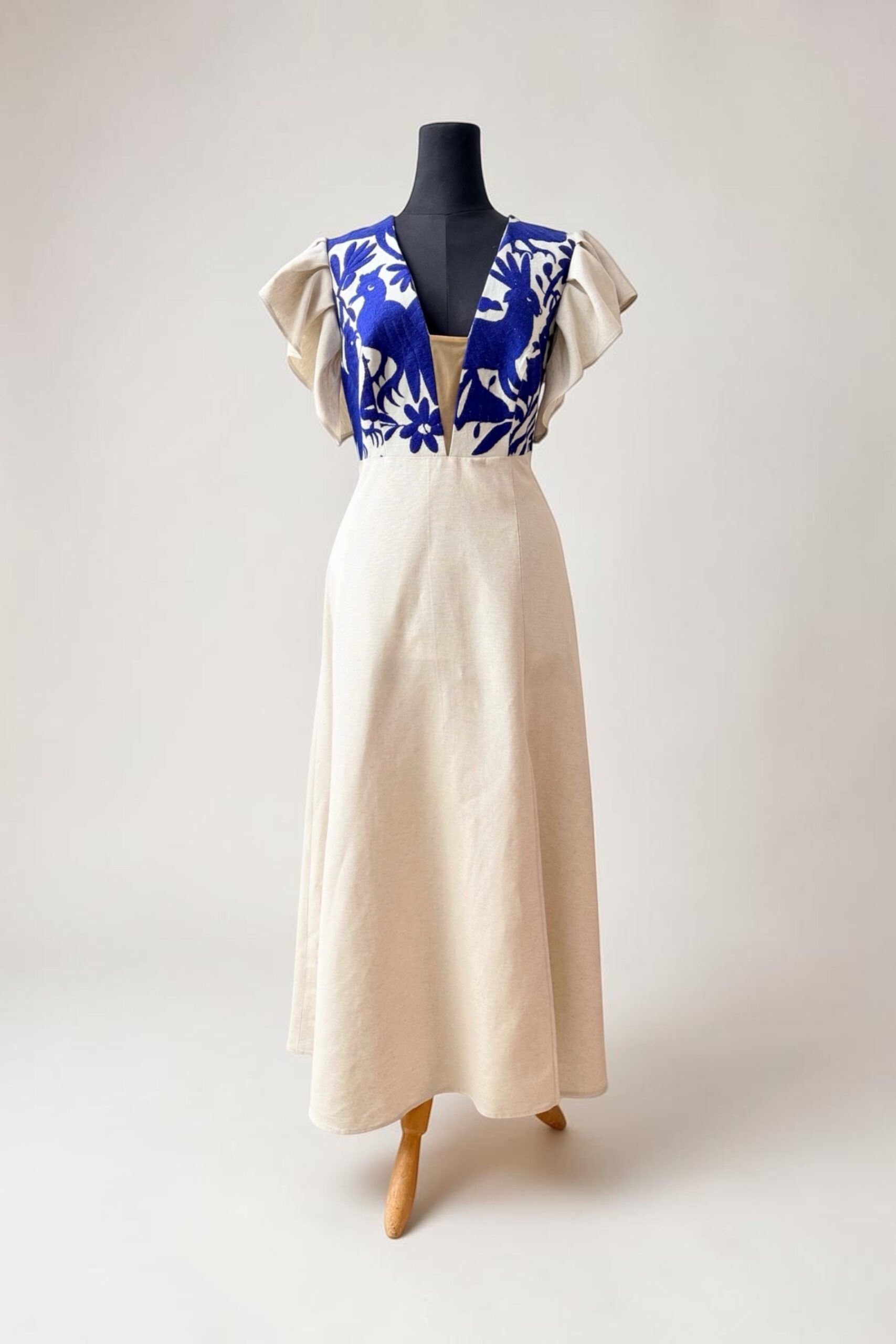 Vestido de lino Talla Grande - Imagen 2