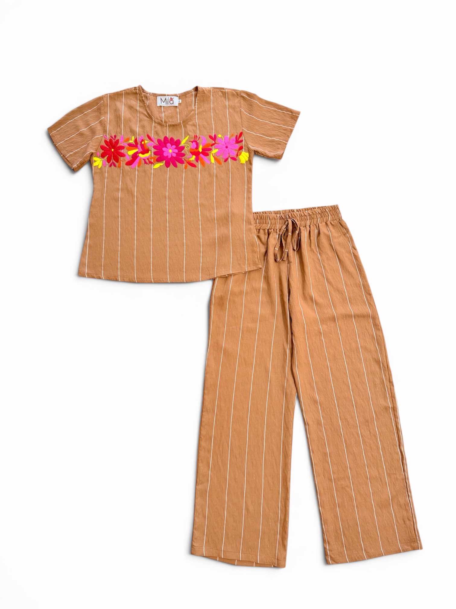 Conjunto de Blusa y Pantalón Talla Extra Grande