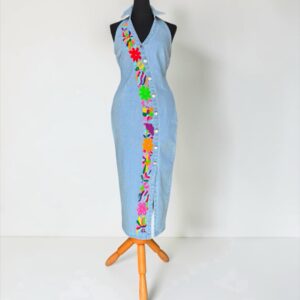 Vestido De Mezclilla Mediano/Grande