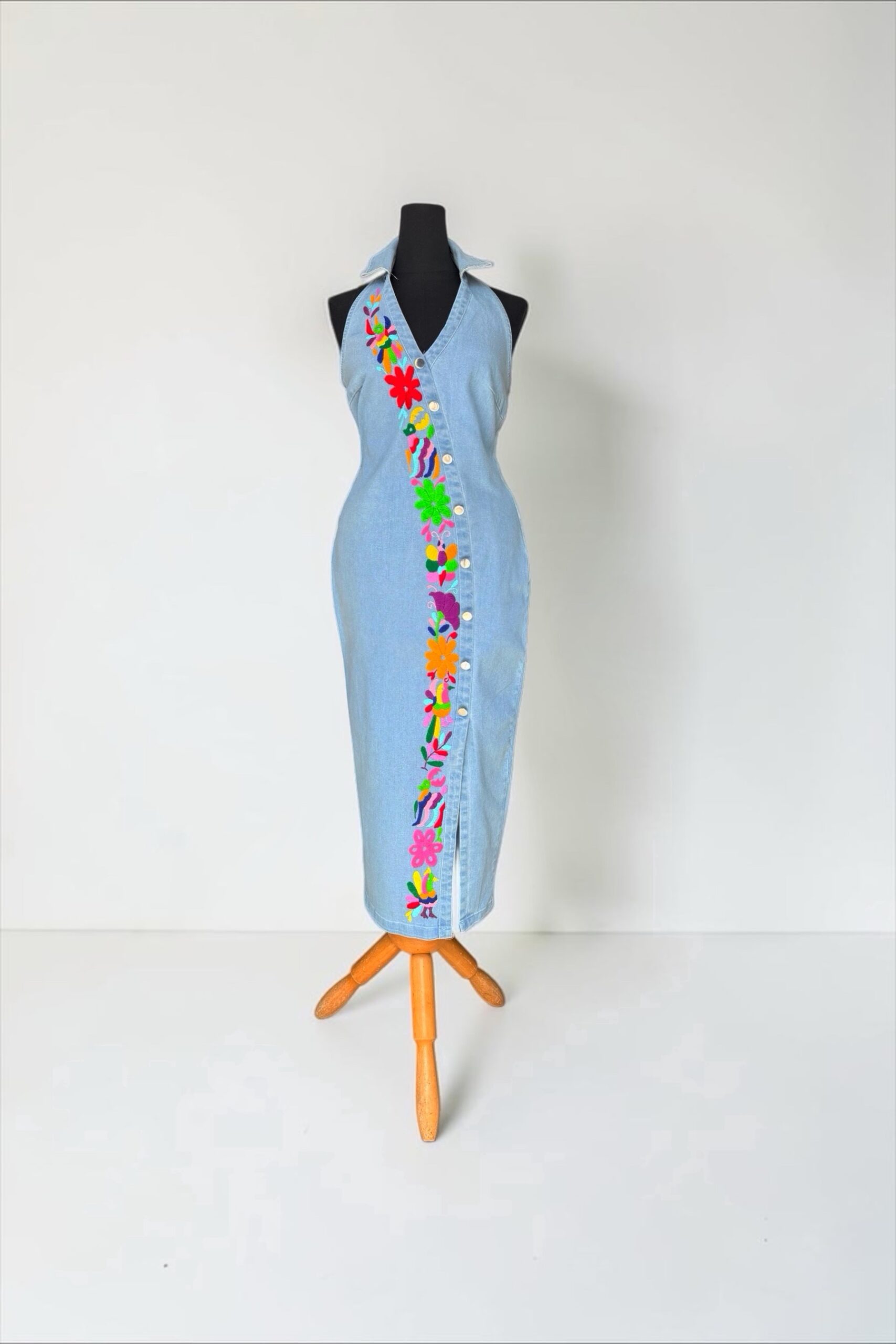 Vestido De Mezclilla Mediano/Grande