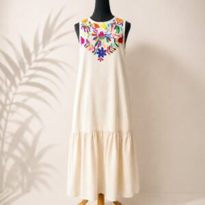 Vestido de Lino Talla Grande
