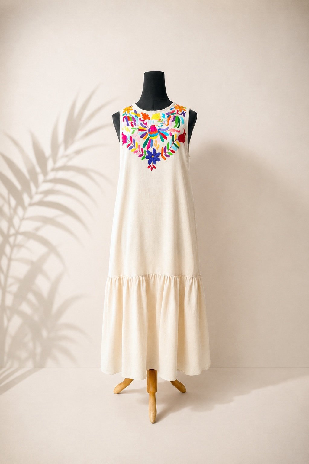 Vestido de Lino Talla Grande